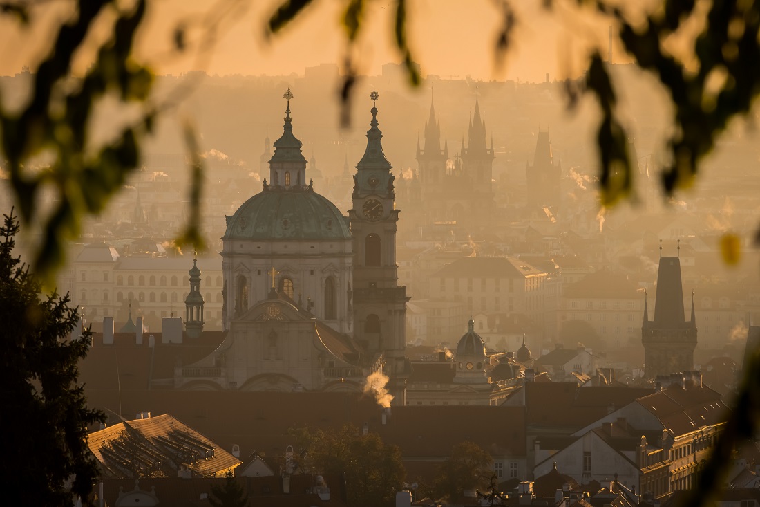 Ráno v Praze
