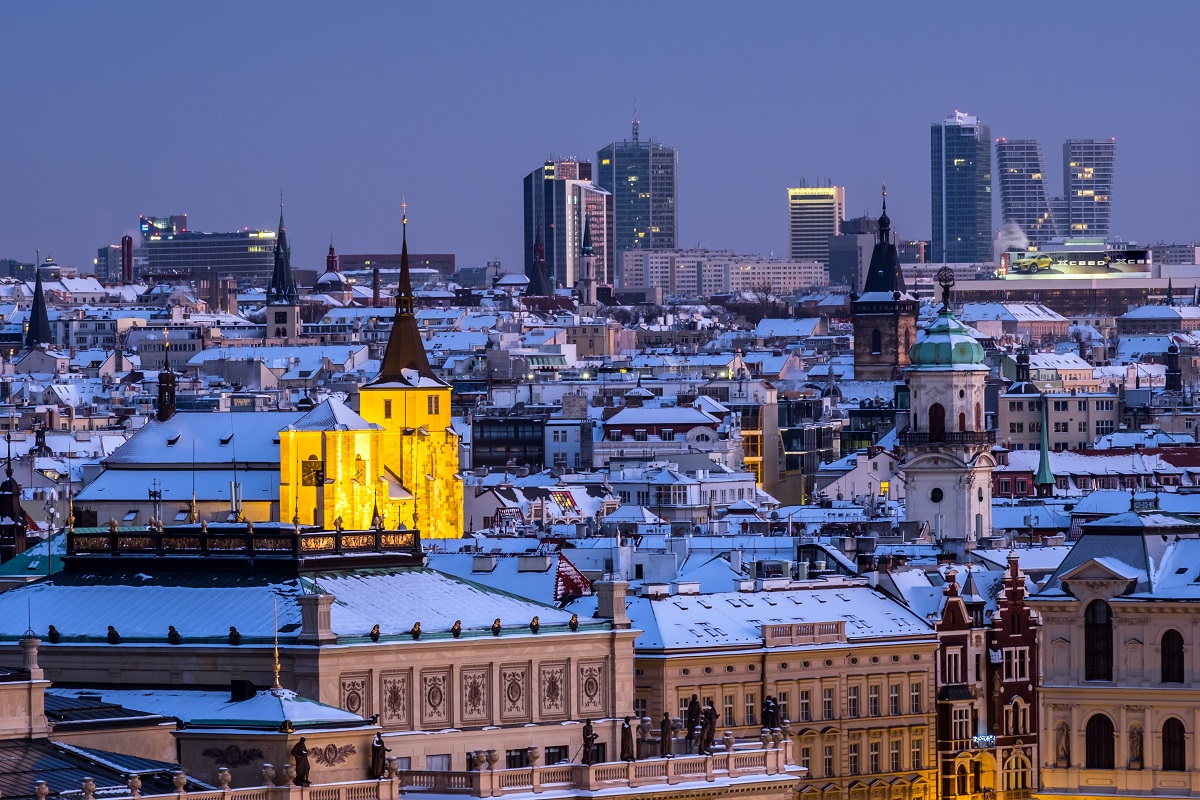  Zimní Praha