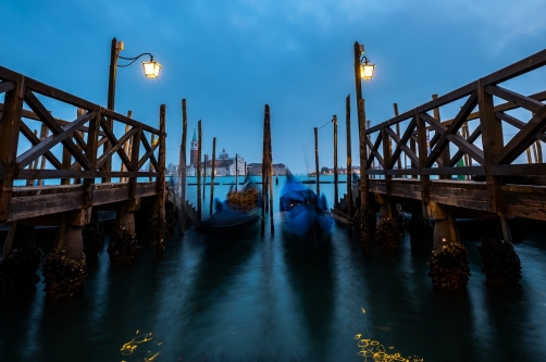 Venetian gondolas