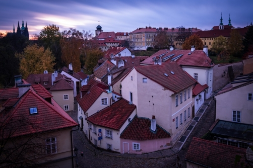 Prague before sunrise