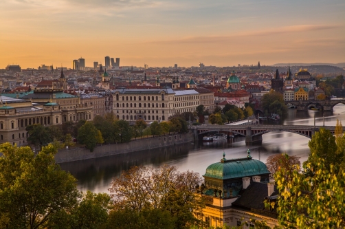 Morning in Prague