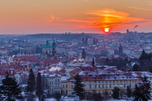 Winter in Prague